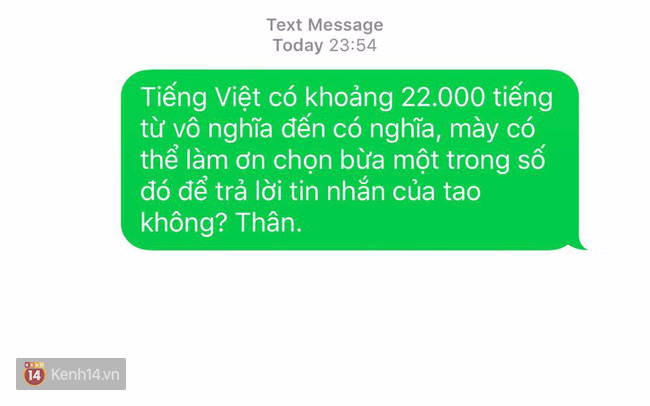 1001 câu để đối phó với những người nhắn tin mãi không thèm trả lời - Ảnh 8.