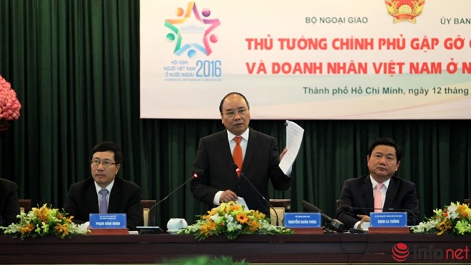 Hình ảnh Thủ tướng Nguyễn Xuân Phúc gặp gỡ đại biểu kiều bào - Ảnh 8.