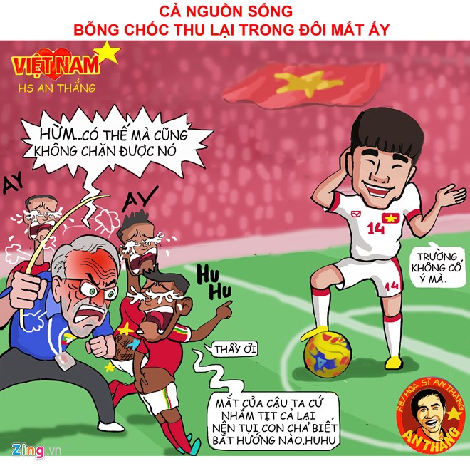 Hí họa Việt Nam vào bán kết AFF Cup với thành tích lịch sử - Ảnh 8.