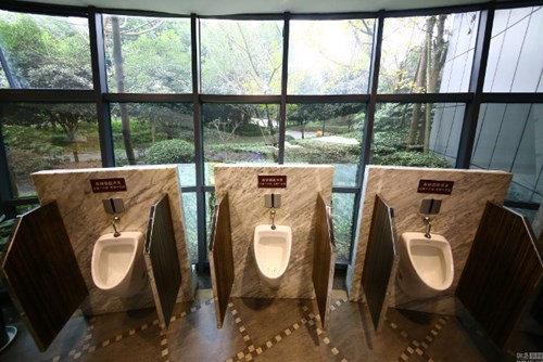 Bên trong nhà vệ sinh công cộng “năm sao” ở Trung Quốc - Ảnh 7.