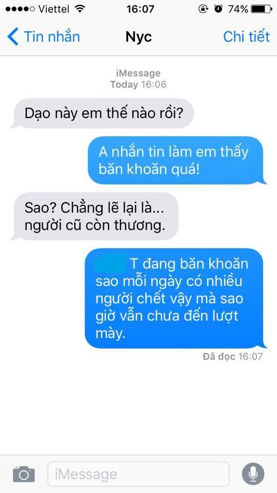 Cười lăn cười bò với 1001 kiểu phũ khi người yêu cũ nhắn tin hỏi thăm - Ảnh 8.