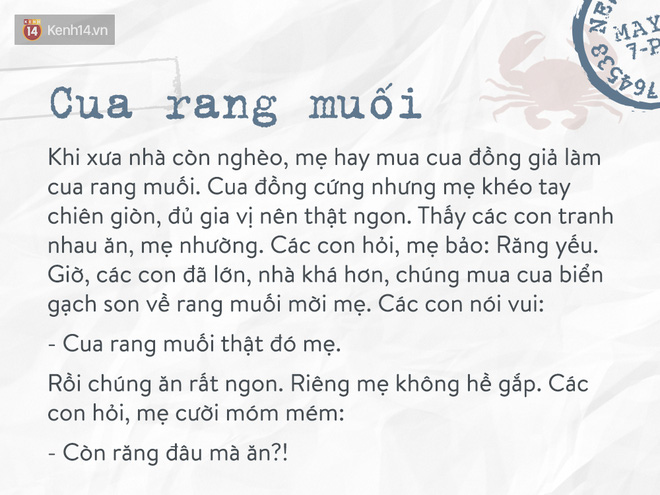 10 mẩu chuyện nhỏ xíu nhưng đủ cho bạn thấy, tình yêu của mẹ là rộng lớn nhất - Ảnh 8.