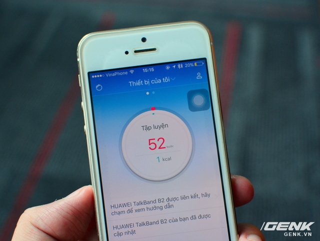 Vòng đeo tay Huawei TalkBand B2: theo dõi sức khỏe, kiêm luôn tai nghe không dây - Ảnh 8.