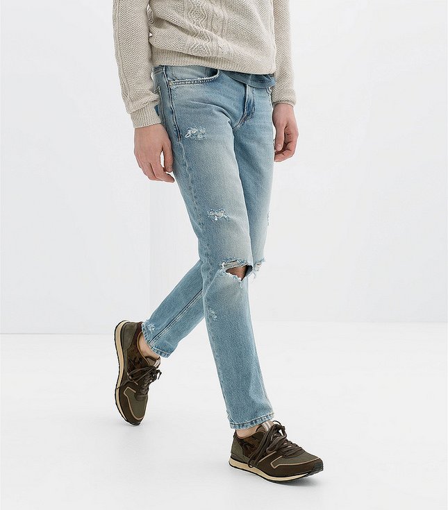 Nóng mắt với mốt quần jeans rách của giới trẻ - Ảnh 9.