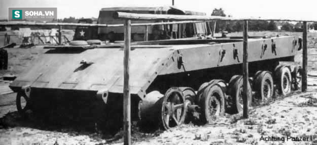 Panzerkampfwagen E-100 - Siêu xe tăng cuối cùng của Đức quốc xã - Ảnh 1.