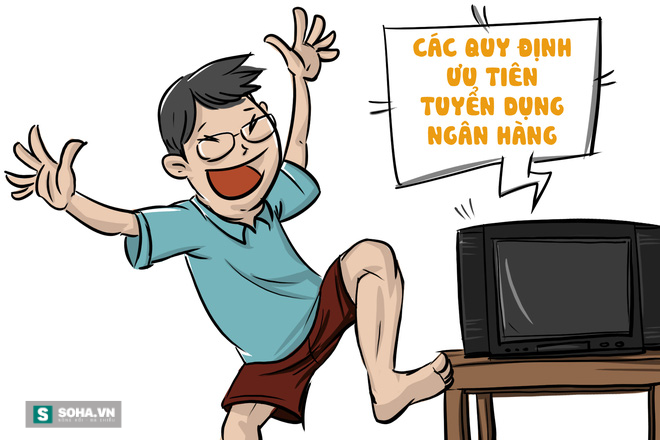 Hí họa: 1001 cách công khai luật ngầm trong tuyển dụng ngân hàng - Ảnh 1.