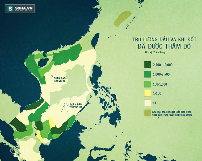 10 tấm bản đồ về thực trạng biển Đông trước phán quyết của PCA - Ảnh 8.