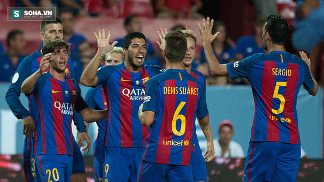 Messi ghi dấu ấn, Barca tiến gần danh hiệu đầu tiên - Ảnh 1.