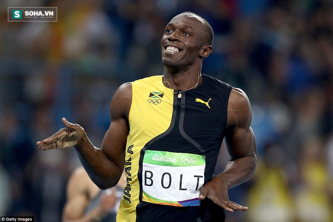 Usain Bolt làm nên lịch sử với tấm HCV 100m tại Olympic Rio - Ảnh 1.