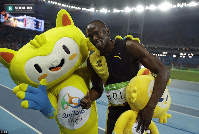 Usain Bolt làm nên lịch sử với tấm HCV 100m tại Olympic Rio - Ảnh 4.