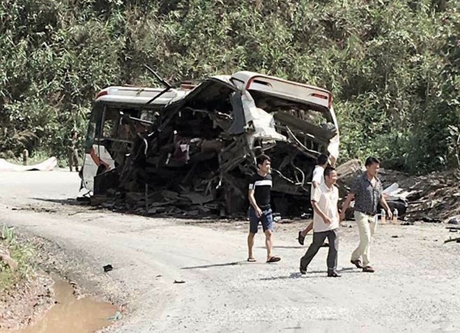 Thông tin mới nhất vụ xe khách Khánh Đơn nổ tung tại Lào - Ảnh 1.