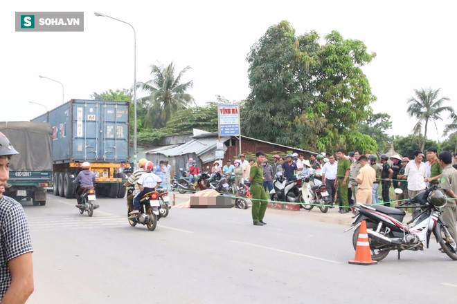 ​Bình Dương: Đi ăn tiệc về, người phụ nữ  bị xe container cán tử vong thương tâm - Ảnh 3.