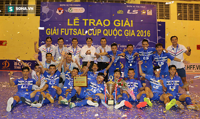 Người hùng World Cup giúp Thái Sơn Nam vô địch futsal Cúp QG 2016 - Ảnh 1.