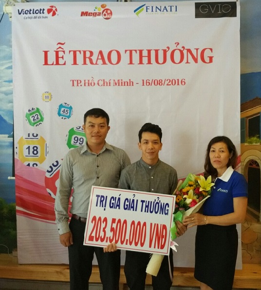 Đã có người trúng 203,5 triệu đồng vé số kiểu Mỹ - Ảnh 1.