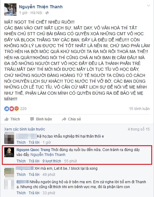 Con gái Thanh Lam buông lời gay gắt khi mẹ bị bới móc quá khứ - Ảnh 3.