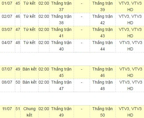 Lịch phát sóng trực tiếp Euro 2016 - Ảnh 5.