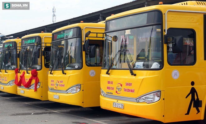 Sài Gòn có thêm tuyến xe buýt năm sao đến sân bay Tân Sơn Nhất - Ảnh 1.