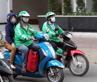 Chiếc Siêu Grabbike xuất hiện làm cả đường trầm trồ - Ảnh 4.