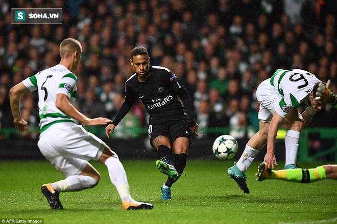 Neymar rực sáng, PSG nói lời thách thức Champions League sau cơn mưa bàn thắng - Ảnh 1.