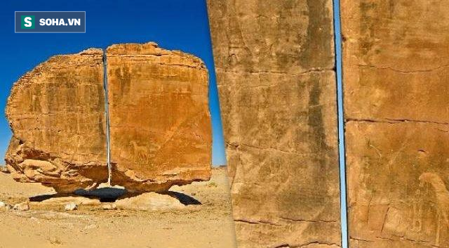 Bí ẩn về tảng đá bị chẻ đôi 1 cách hoàn hảo ở Ả Rập Xê Út - Ảnh 1.