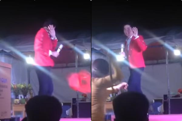 [Video] Đi diễn muộn 2 tiếng, Lưu Chí Vỹ bị bầu show chửi thậm tệ, khán giả cầm gậy đuổi đánh - Ảnh 1.