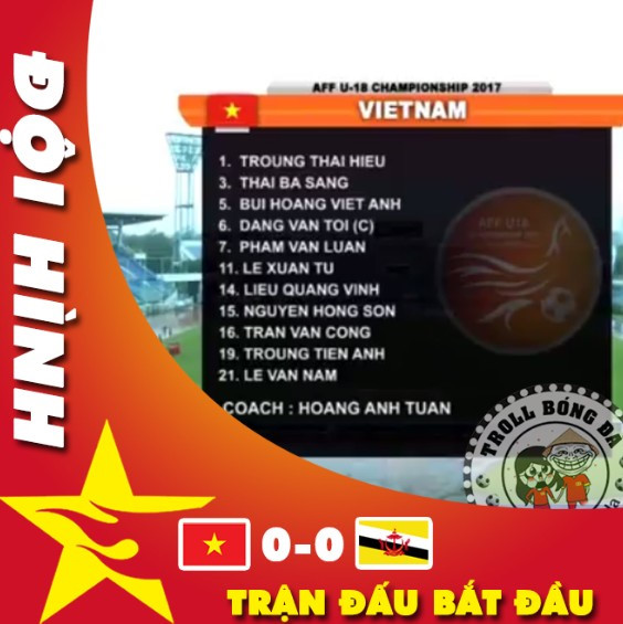 U18 Việt Nam 8-1 U18 Brunei: Cuộc dạo chơi của đoàn quân áo đỏ - Ảnh 12.