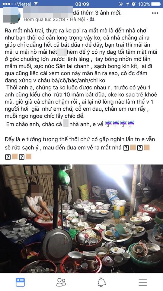 Ngày đầu về ra mắt, cô gái phải rửa cả núi bát bẩn và sự thật bất ngờ đằng sau - Ảnh 1.