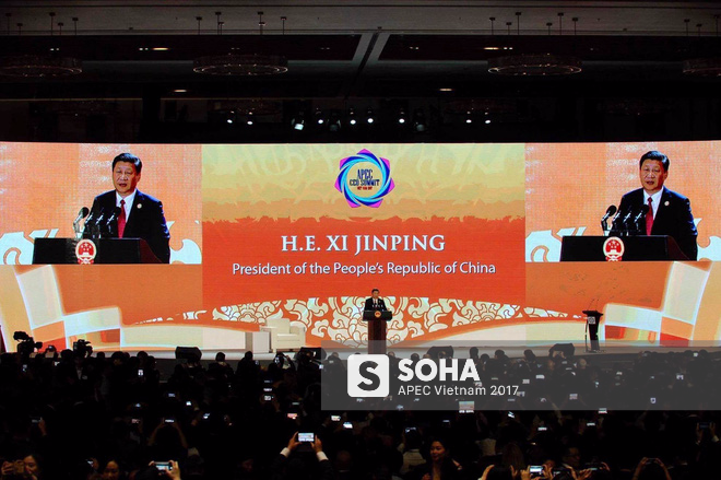 Ông Tập Cận Bình phát biểu tại CEO Summit, đề cao toàn cầu hóa và Trung Quốc mở cửa - Ảnh 1.