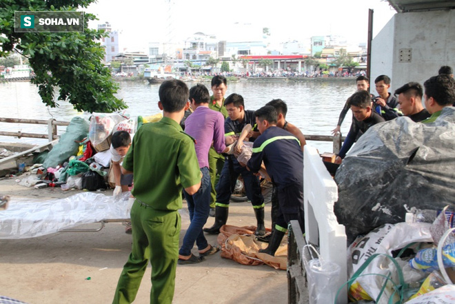 Hàng chục người nhái lặn tìm thi thể cô gái đuối nước dưới kênh - Ảnh 2.