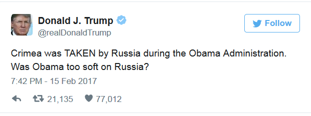 Trump tuyên bố Nga chiếm hữu Crimea, yêu cầu trao trả cho Ukraine - Ảnh 1.