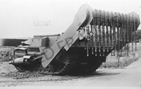 Con cóc Churchill - Xe tăng phá mìn FV3902 - Ảnh 4.