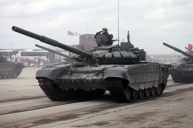 Thỏa ước mong: Xe tăng T-90S Nga sản xuất cho khách hàng nước ngoài đã lắp giáp đời mới - Ảnh 3.