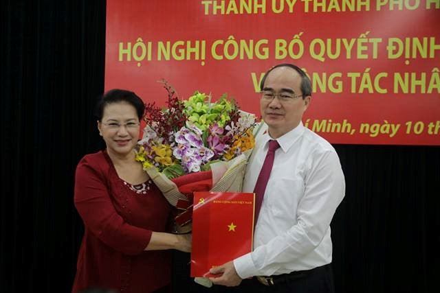 Ông Nguyễn Thiện Nhân làm Bí thư Thành uỷ TP.HCM - Ảnh 1.