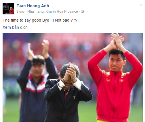Chia sẻ đầy khó hiểu, HLV Hoàng Anh Tuấn làm bạn bè đồng nghiệp lo lắng - Ảnh 1.