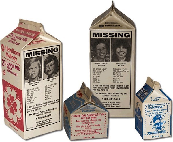 Người Mỹ tìm kiếm trẻ em bị mất tích thông qua hộp sữa - Ảnh 2.