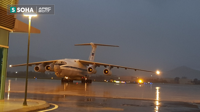 Ngựa thồ IL-76 của đoàn tiền trạm Tổng thống Nga đã đáp xuống Đà Nẵng - Ảnh 8.