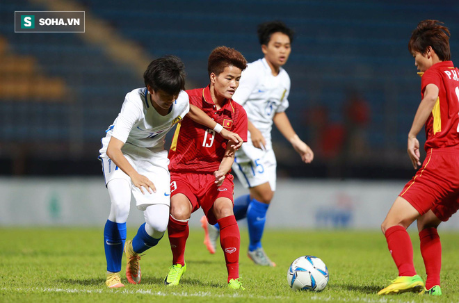 Vượt Thái Lan bằng mưa bàn thắng, ĐT nữ Việt Nam xuất sắc giành HCV SEA Games 29 - Ảnh 2.