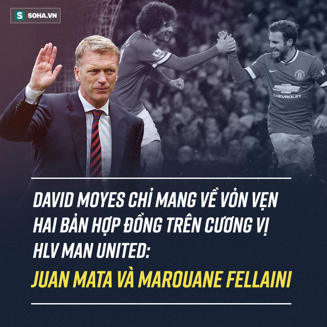 Trong tình yêu với Mata và Fellaini, hãy khâm phục Mourinho và biết ơn David Moyes - Ảnh 2.