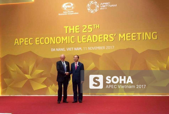 [ẢNH] Phiên họp kín của lãnh đạo các nền kinh tế APEC sáng 11/11 - Ảnh 5.