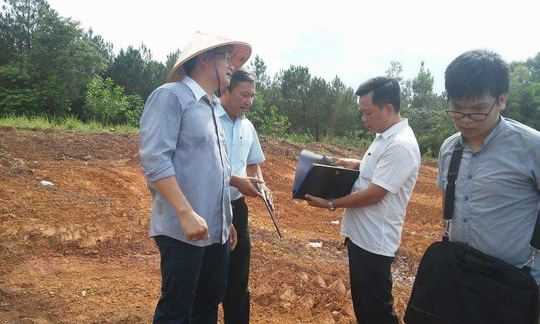Chủ dự án bãi đỗ xe thừa nhận san ủi lăng mộ, xin lỗi dòng tộc Nguyễn Phước - Ảnh 1.