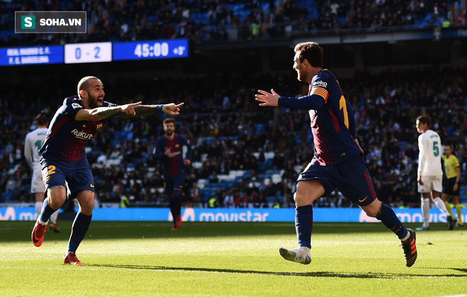 CLIP: Bị chém bay cả giày, Messi vẫn xỏ mũi cả Marcelo và Ronaldo để kiến tạo tuyệt hảo - Ảnh 2.