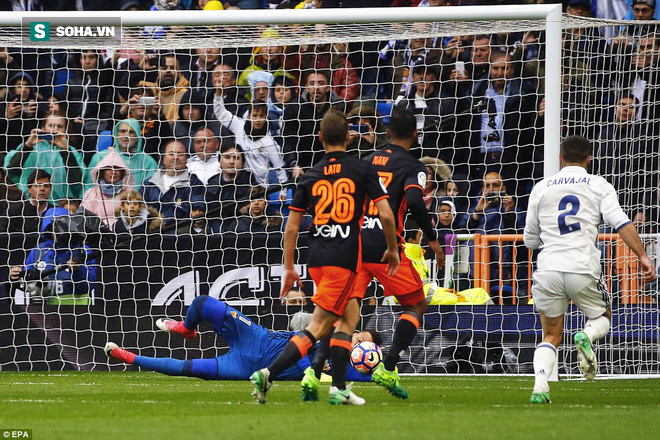 Ronaldo đá trượt penalty, Real Madrid vẫn kịp thổi lửa vào gáy  Barca - Ảnh 3.