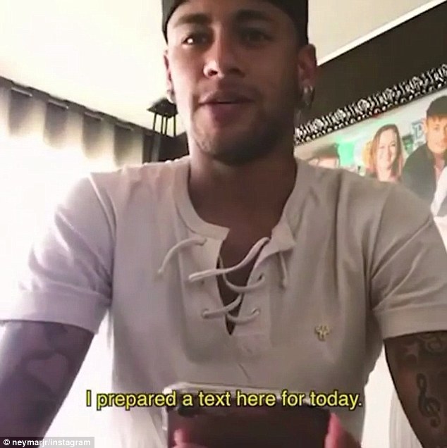 Tâm thư đầy xúc động của Neymar sau khi chia tay Barcelona - Ảnh 1.
