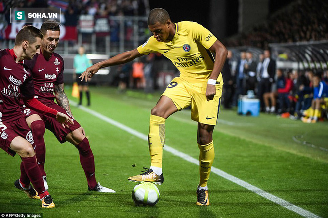 Mbappe nổ súng, cặp đôi đắt giá nhất hành tinh hợp thành hàng công hủy diệt - Ảnh 4.