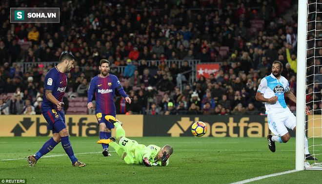 Messi sút trượt phạt đền, Barcelona vẫn thắng đậm để rung đùi chờ El Clasico - Ảnh 2.