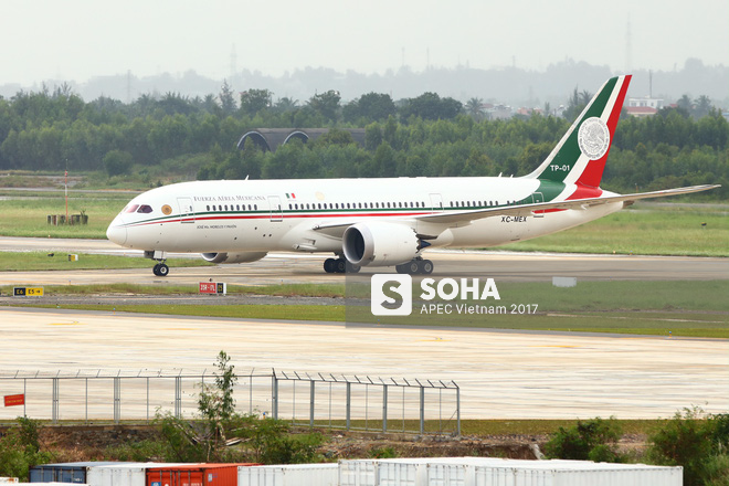 Chuyên cơ Mexico đã tới Đà Nẵng, tổng thống Enrique Peña Nieto bắt đầu dự Tuần lễ Cấp cao APEC - Ảnh 5.