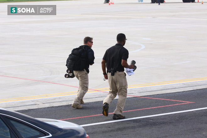 Mật vụ Mỹ đến sân bay, Air Force One sẵn sàng đưa tổng thống Trump rời Đà Nẵng ra Hà Nội - Ảnh 3.