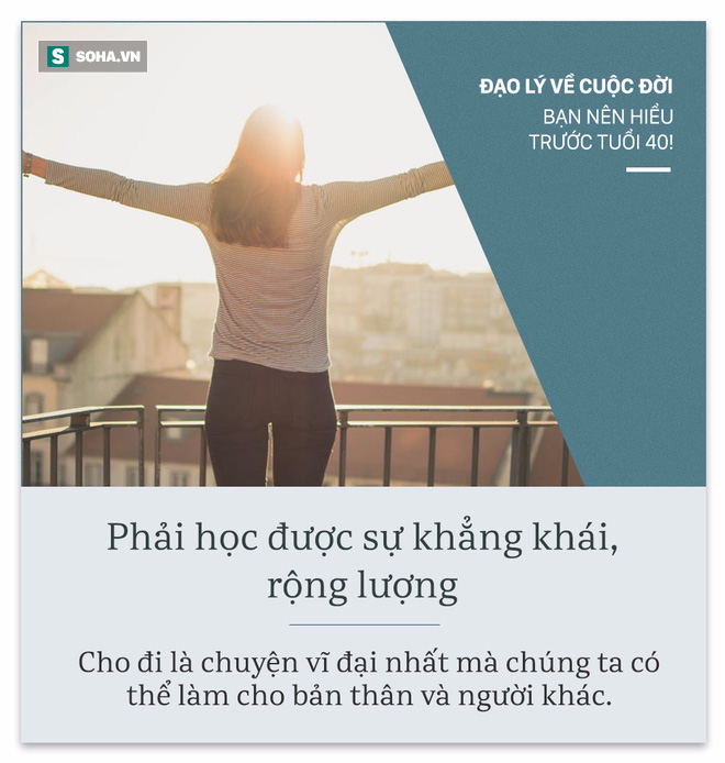 Những điều cần phải đọc trước 40 tuổi nếu không sẽ rất hối hận - Ảnh 6.