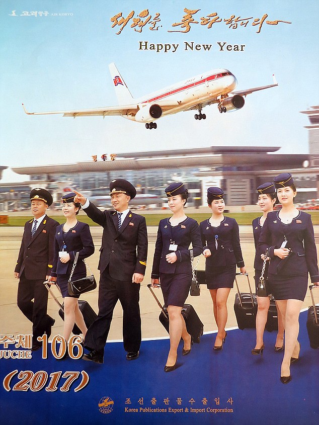 Triều Tiên gây bất ngờ đầu năm mới bằng bộ ảnh tiếp viên hàng không xinh như mộng - Ảnh 5.