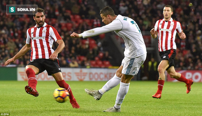 Ronaldo bất lực, Real chua chát bỏ lỡ cú sảy chân của Barca - Ảnh 1.